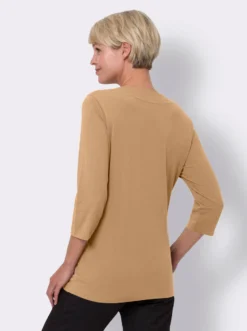 2-in-1-Shirt mit bedrucktem Einsatz