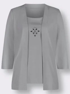 2-in-1-Shirt mit Einsatz vorne