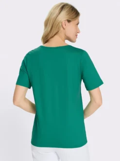 2-in-1-Shirt mit Glitzerdruck