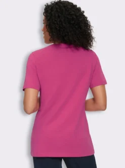 2-in-1-Shirt mit platziertem Ketten-Druck