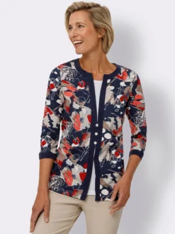 2-in-1-Shirt mit 3/4-Ärmeln