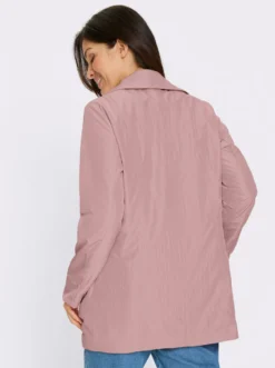 Jacke in Crinkle-Optik