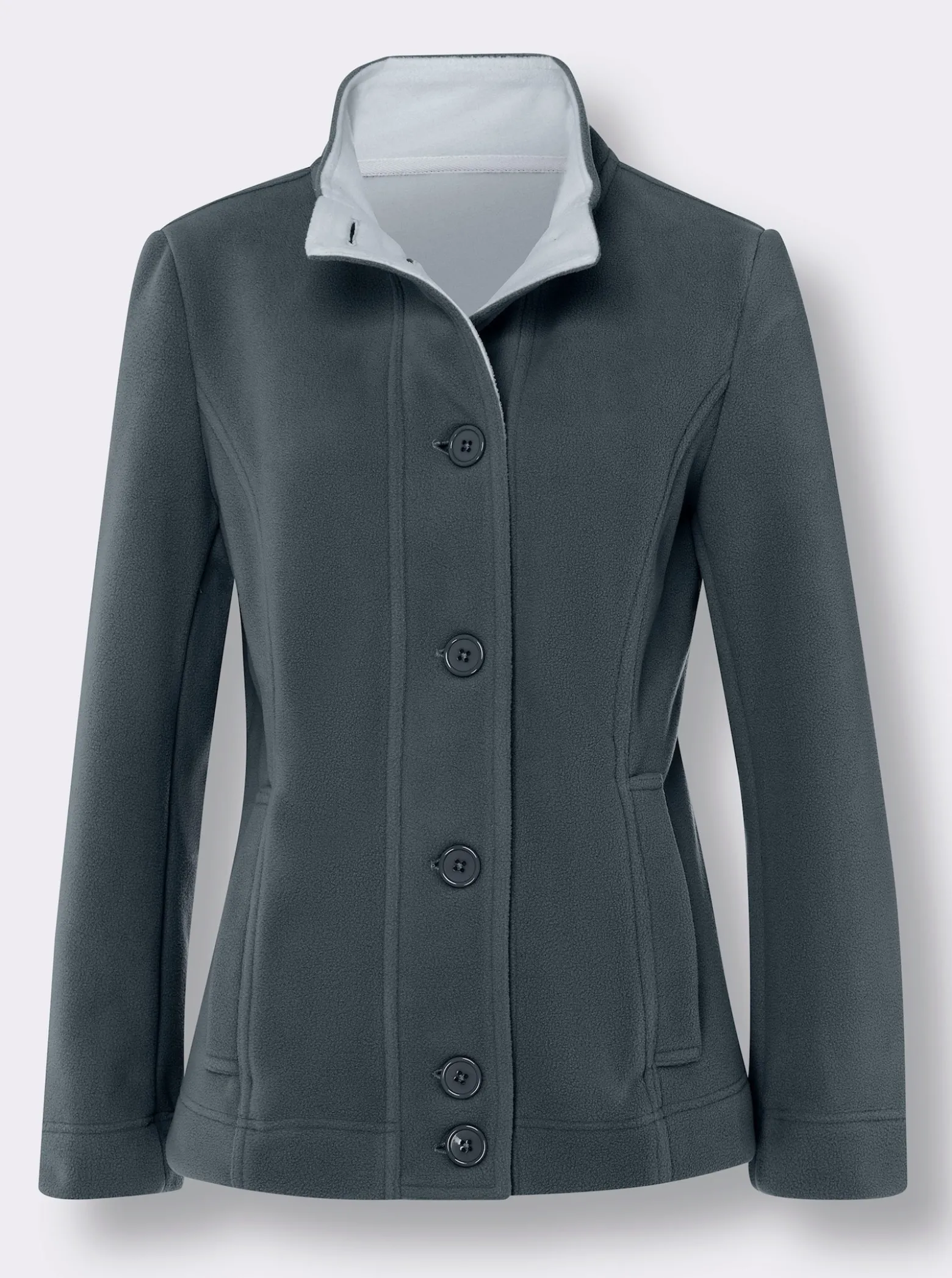 Jacke in Fleece-Qualität