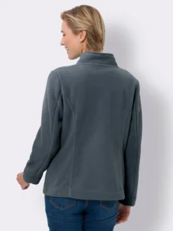 Jacke in Fleece-Qualität