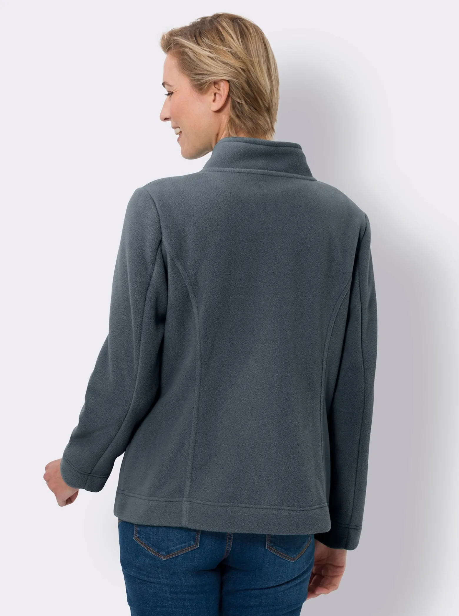 Jacke in Fleece-Qualität