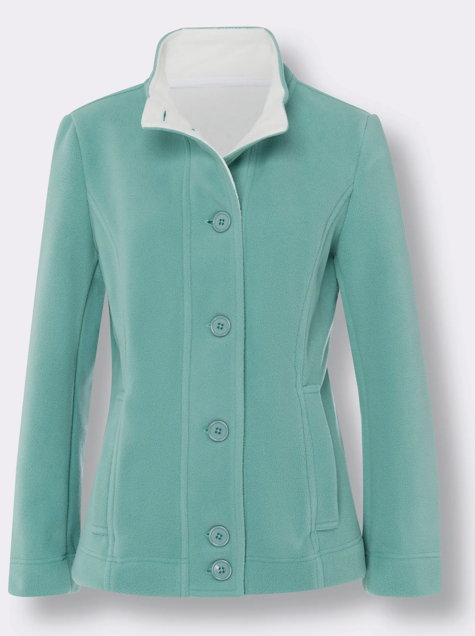 Jacke in Fleece-Qualität