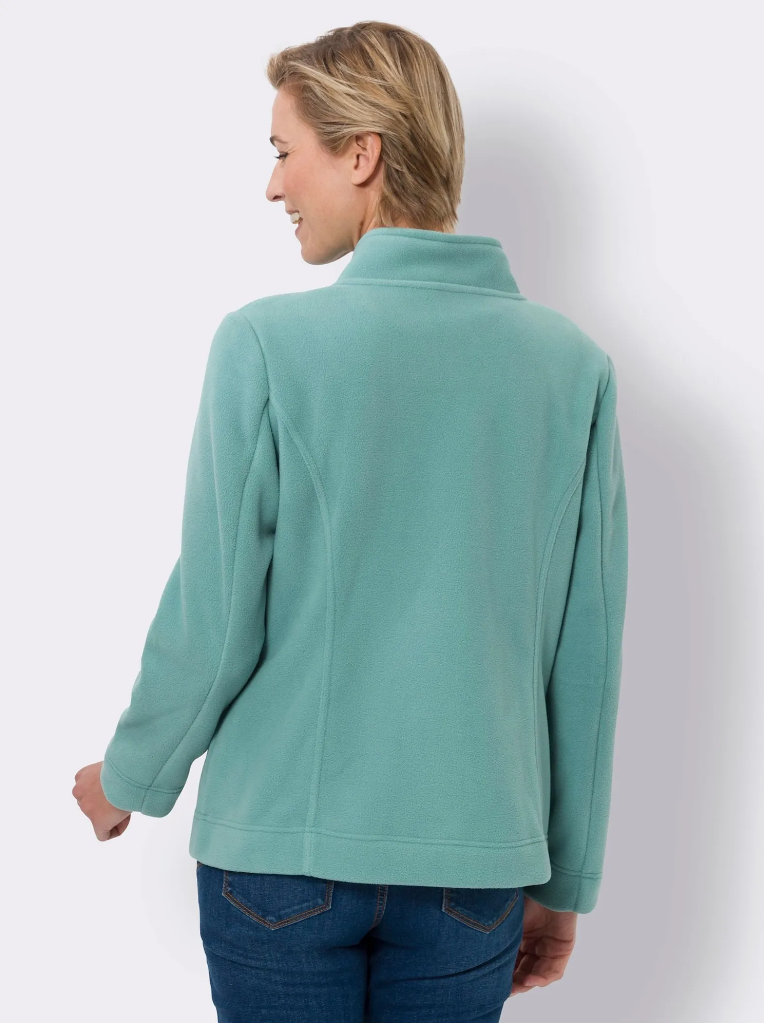 Jacke in Fleece-Qualität