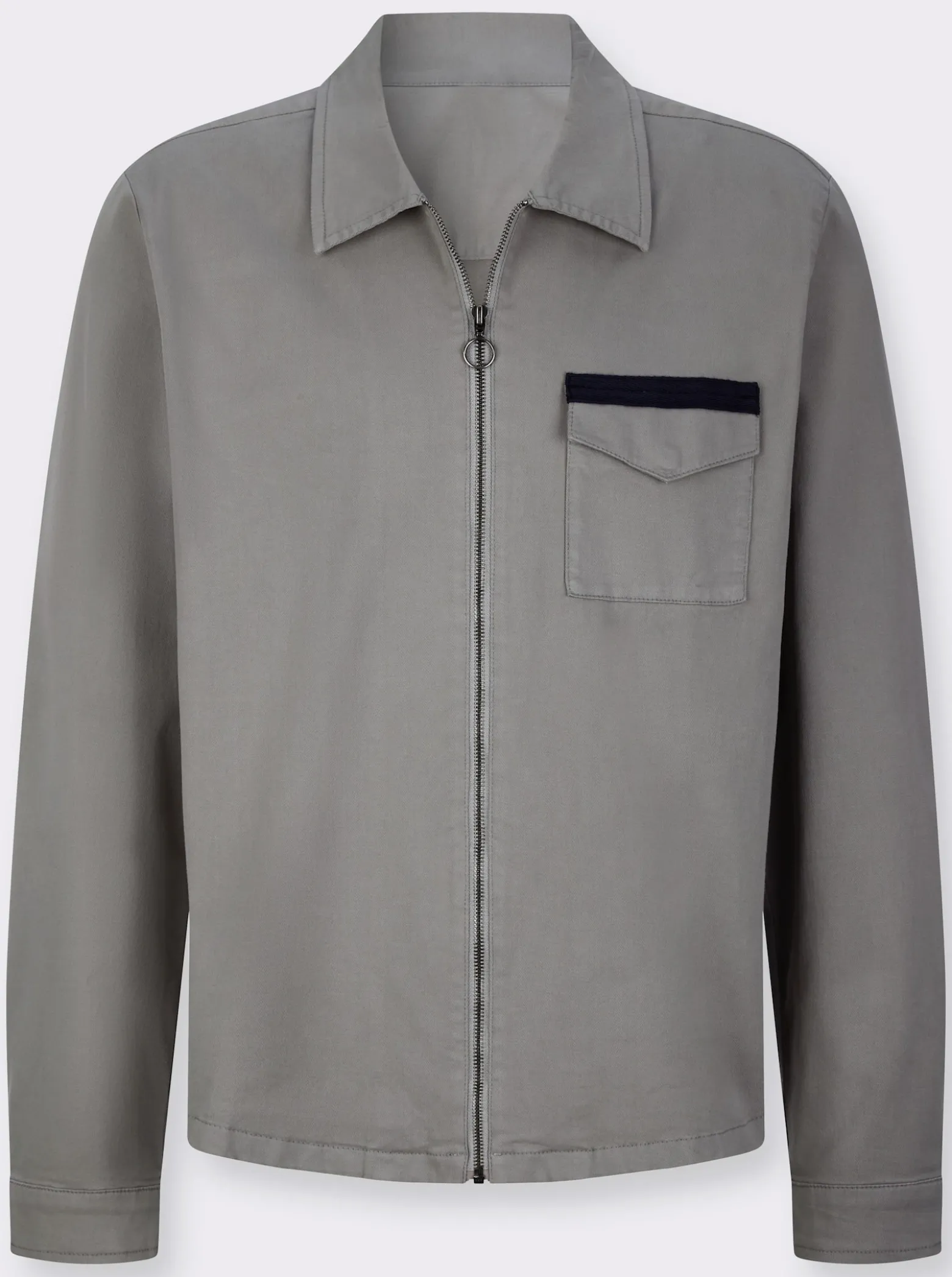 Jacke in Twill-Qualität