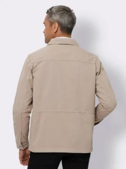 Jacke in Twill-Qualität