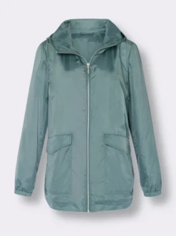 Jacke mit aufgesetzten Taschen, gefüttert