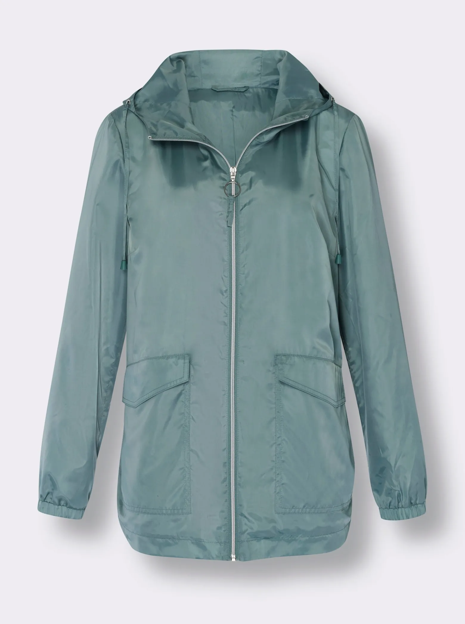 Jacke mit aufgesetzten Taschen, gefüttert