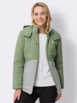 Jacke mit Colorblocking