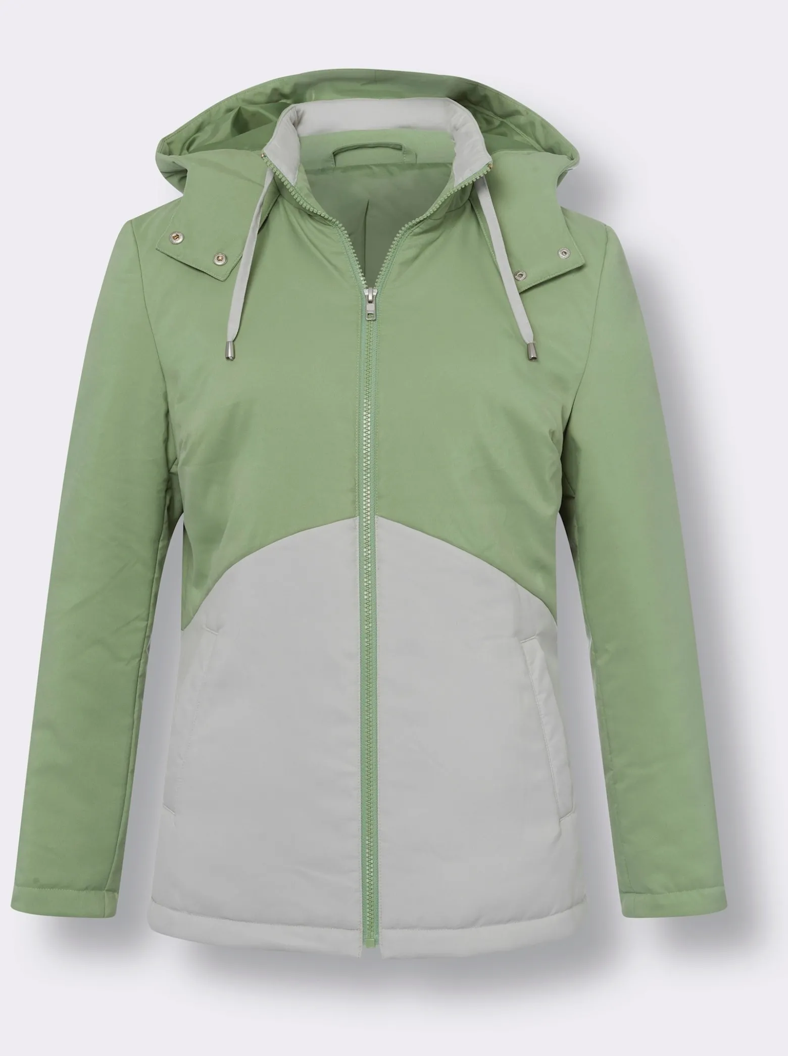 Jacke mit Colorblocking