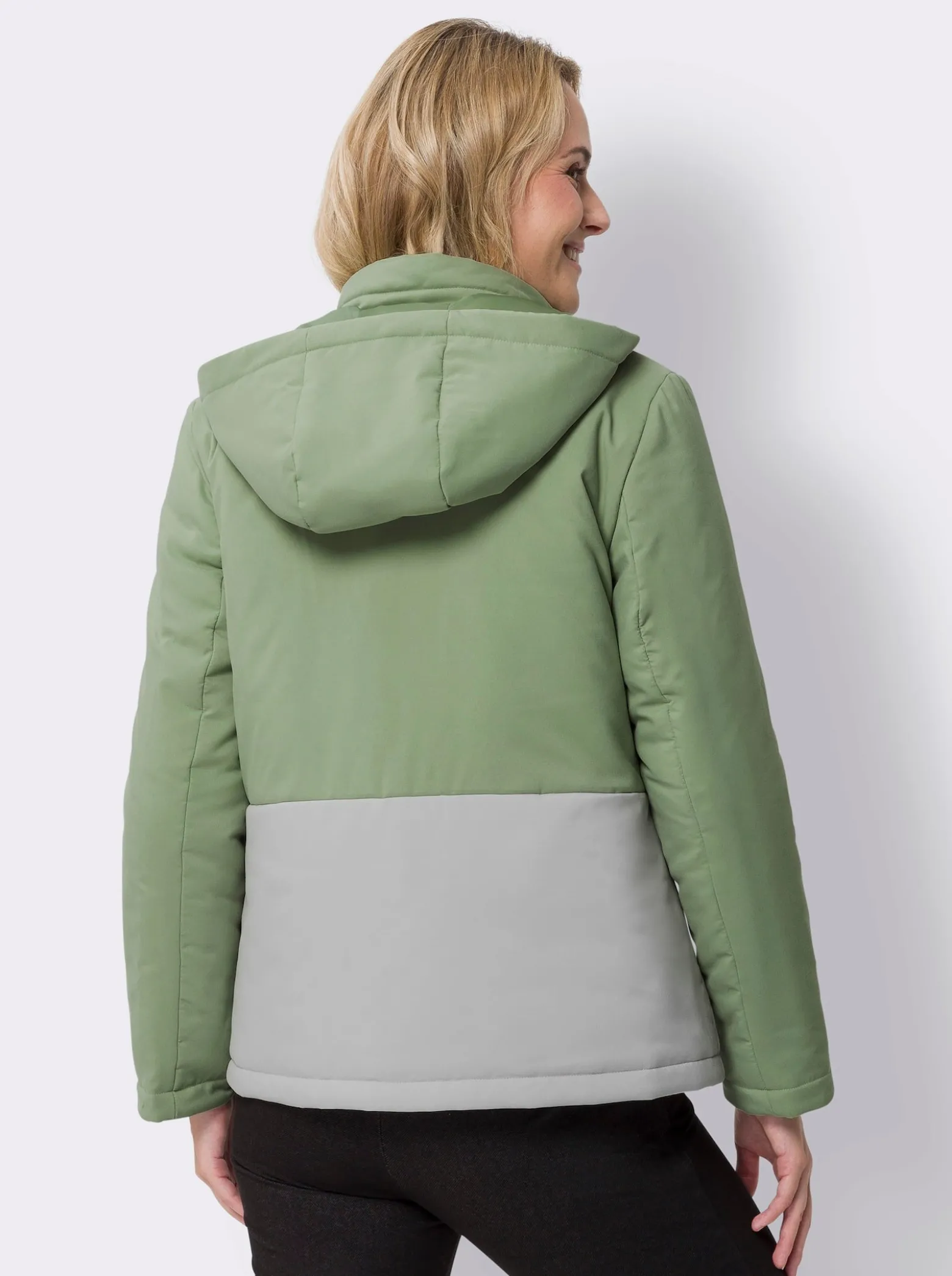 Jacke mit Colorblocking