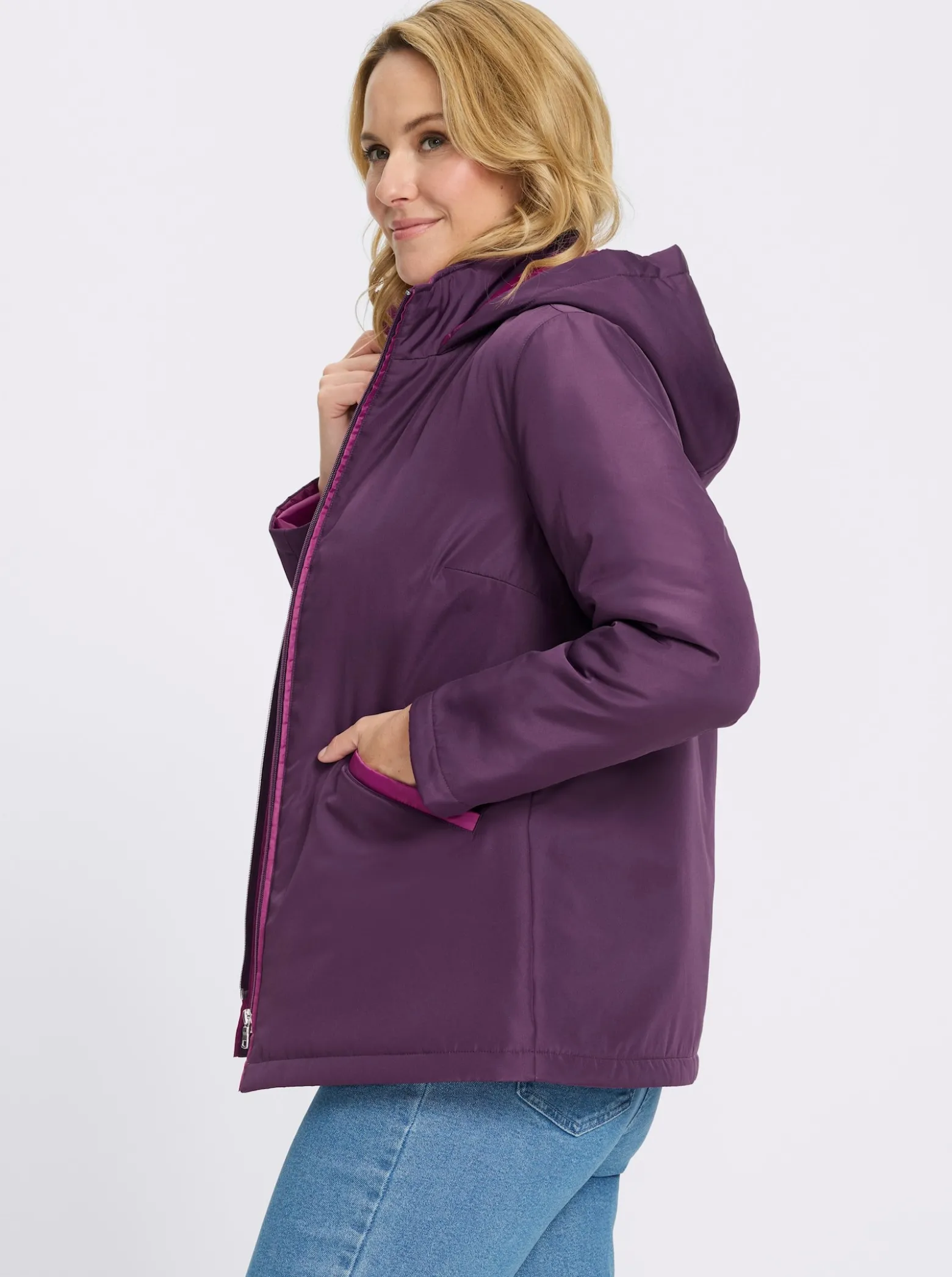 Jacke mit Druck-Motiv