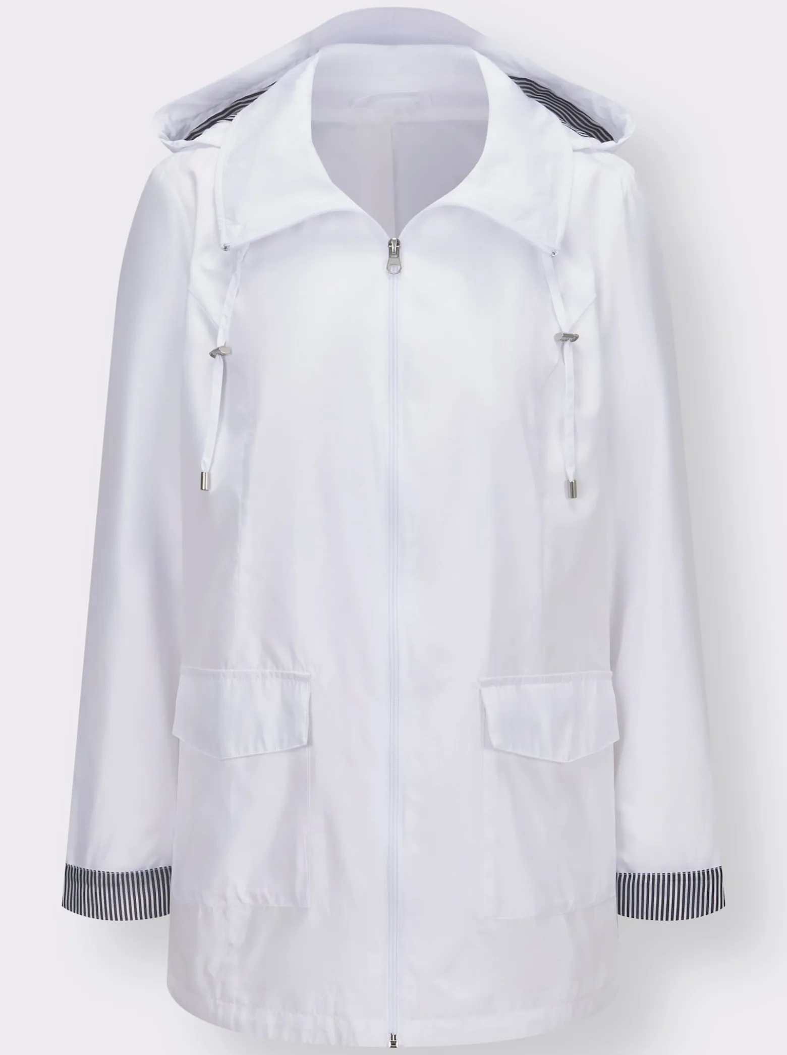 Jacke mit fixiertem Ärmel-Aufschlag