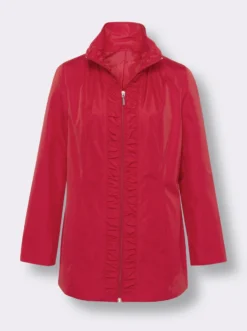 Jacke mit gerafften Einsätzen