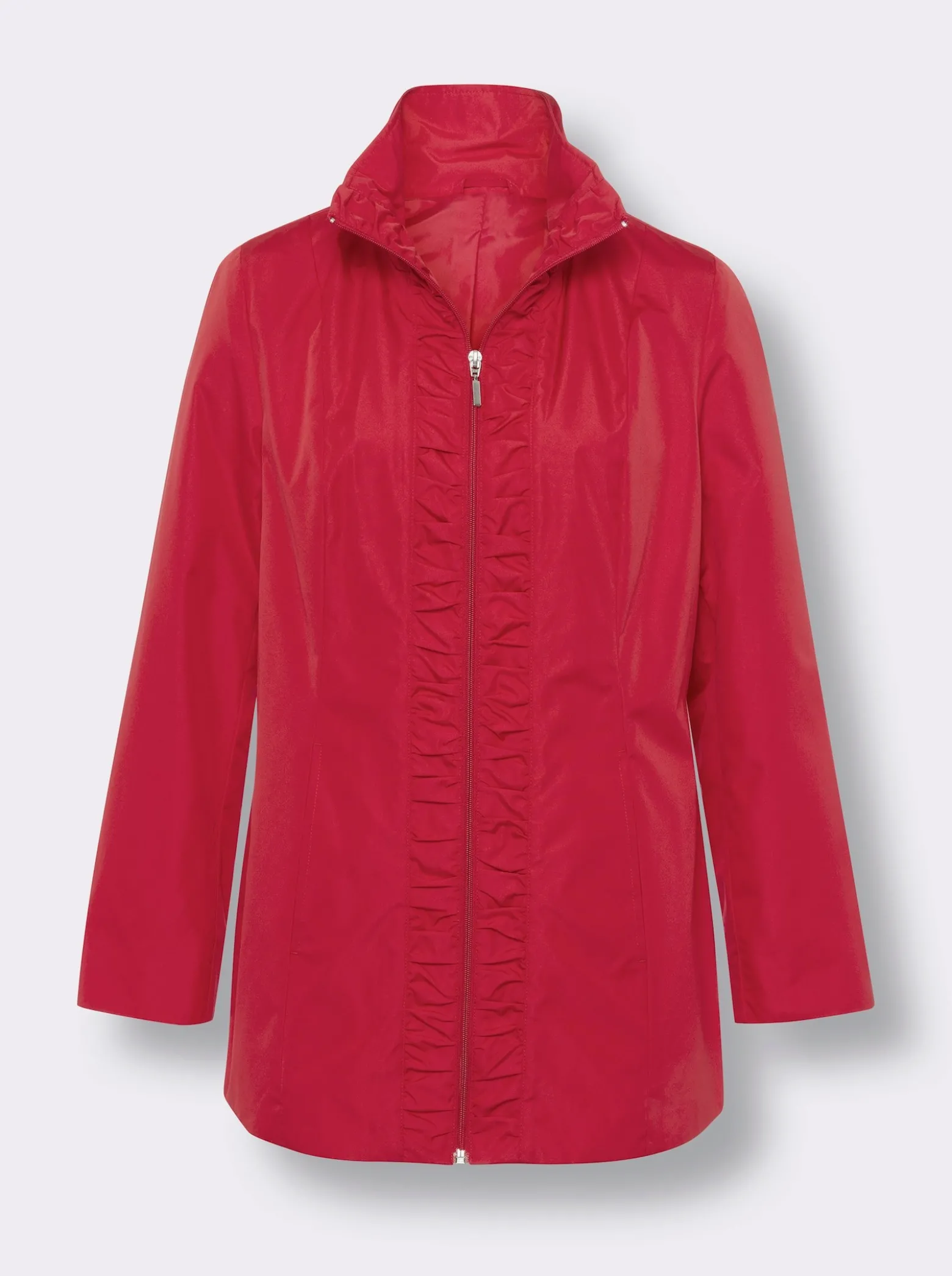 Jacke mit gerafften Einsätzen