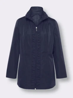 Jacke mit gerafften Einsätzen