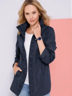 Jacke mit gerafften Einsätzen