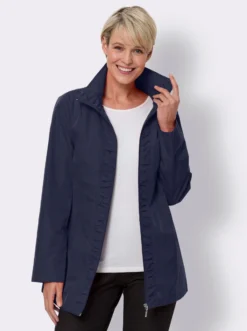 Jacke mit gerafften Einsätzen