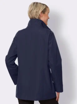 Jacke mit gerafften Einsätzen