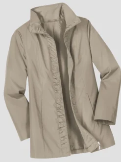 Jacke mit gerafften Einsätzen