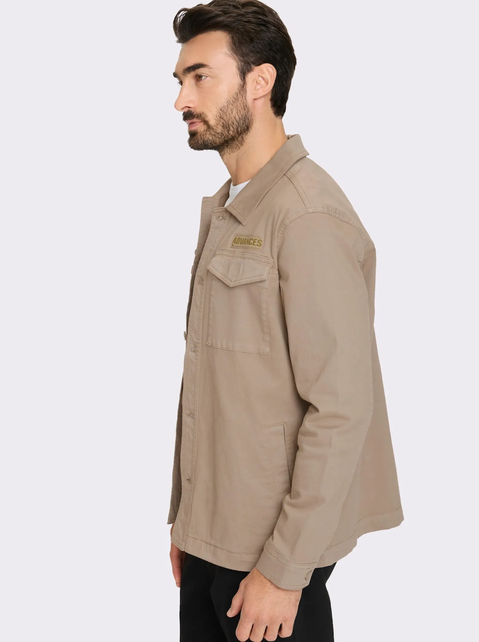 Jacke mit Klettverschluss-Brusttaschen