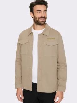 Jacke mit Klettverschluss-Brusttaschen