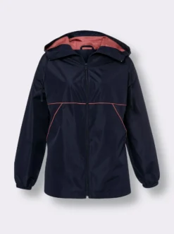 Jacke mit Kontrast-Details