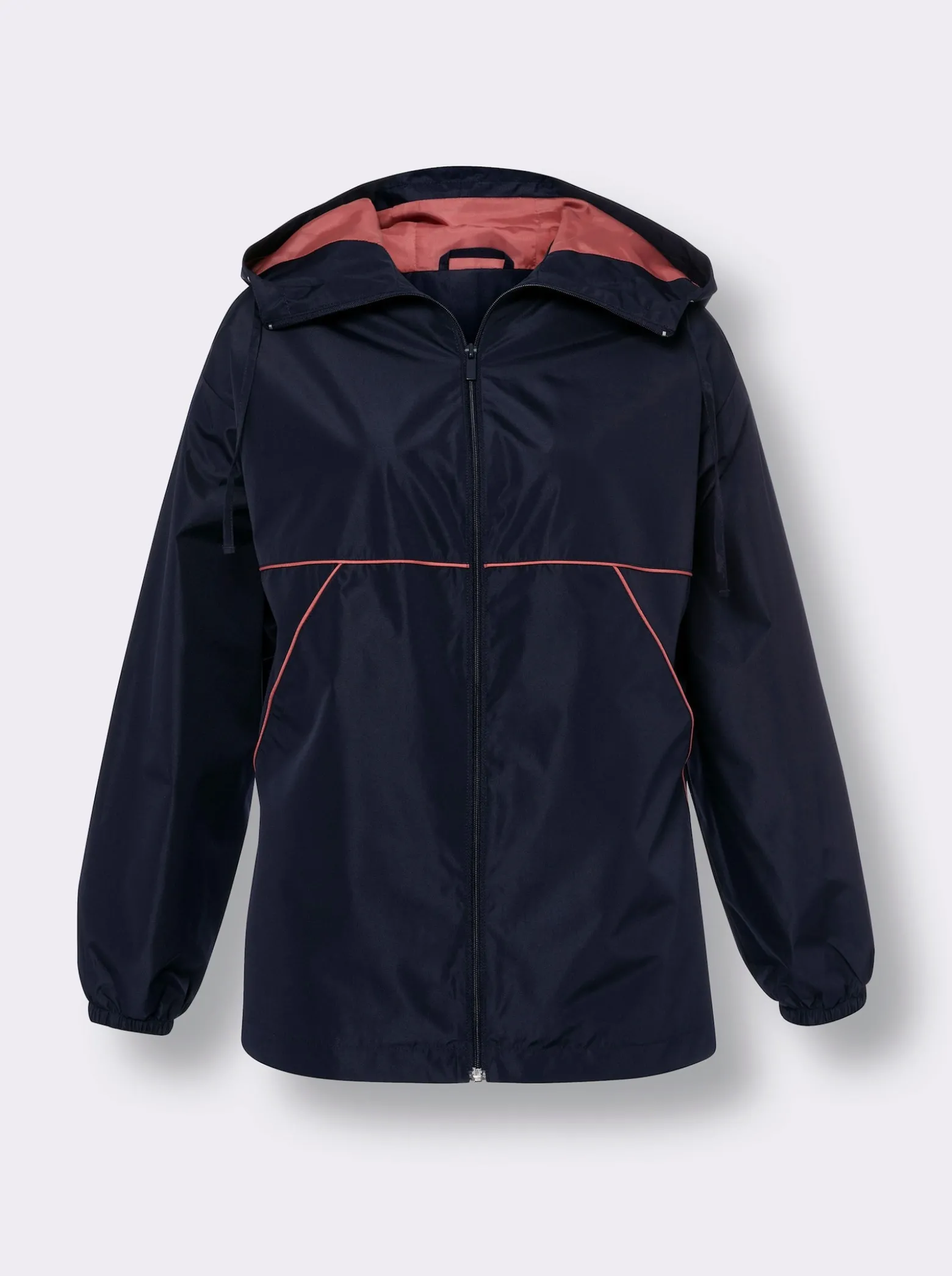 Jacke mit Kontrast-Details