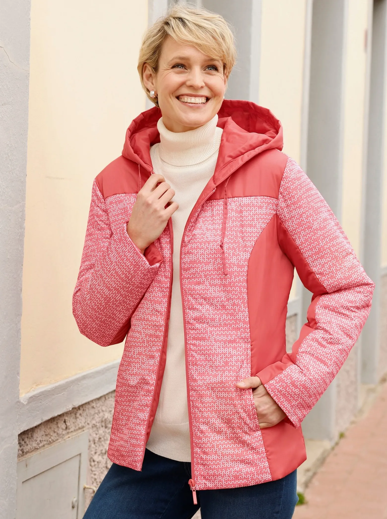 Jacke mit Steppung