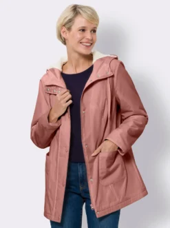 Jacke mit Teddy-Fleece-Futter