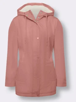 Jacke mit Teddy-Fleece-Futter