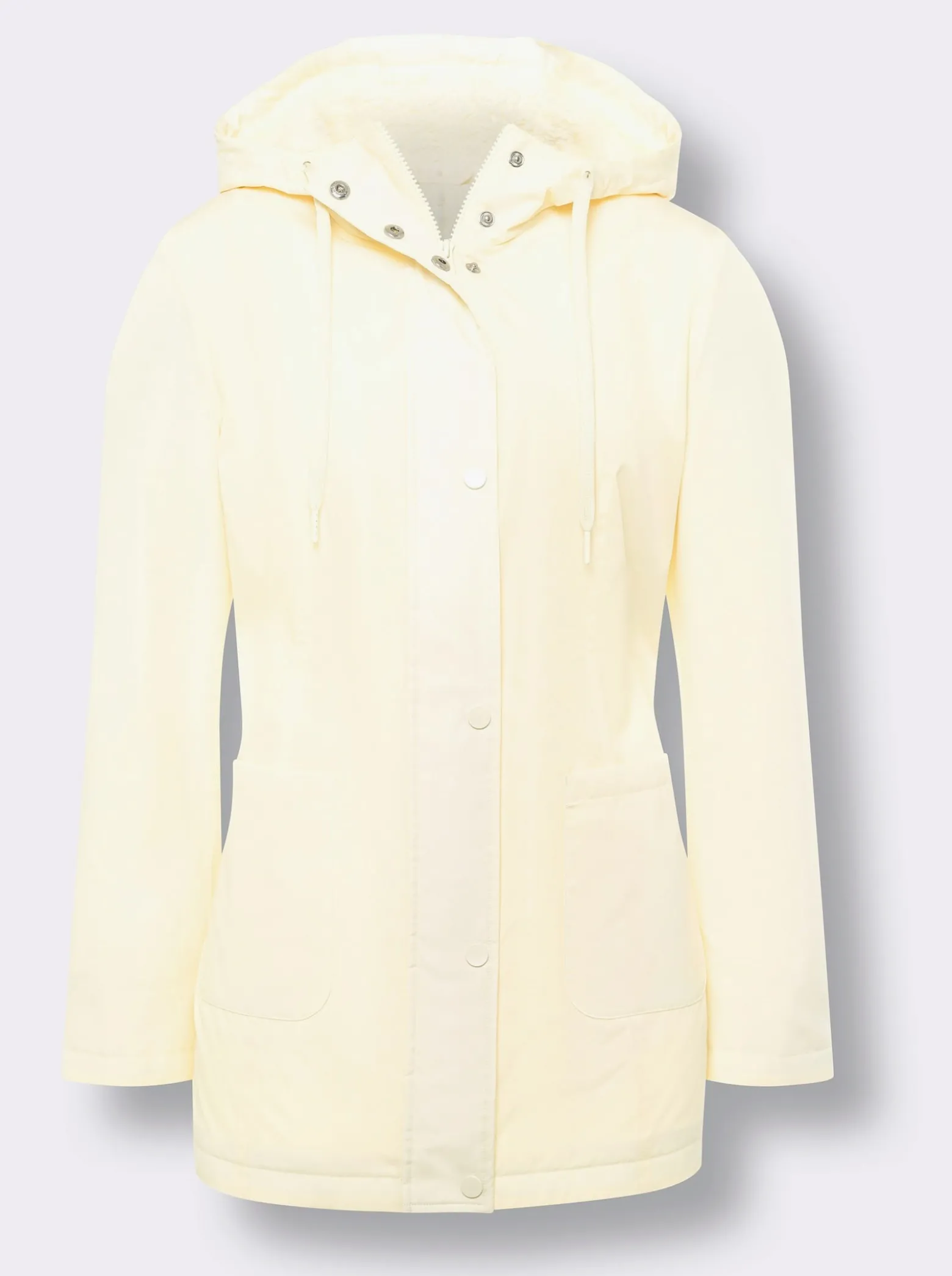 Jacke mit Teddy-Fleece-Futter