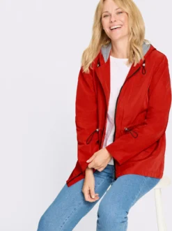 Jacke mit Tunnelzug in der Taille