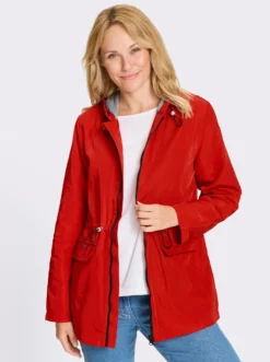 Jacke mit Tunnelzug in der Taille