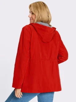 Jacke mit Tunnelzug in der Taille