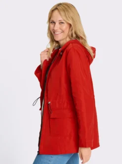 Jacke mit Tunnelzug in der Taille