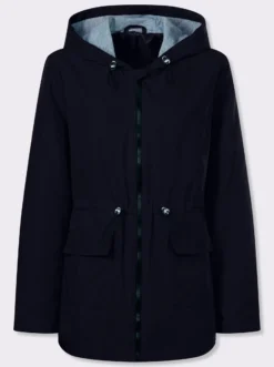 Jacke mit Tunnelzug in der Taille
