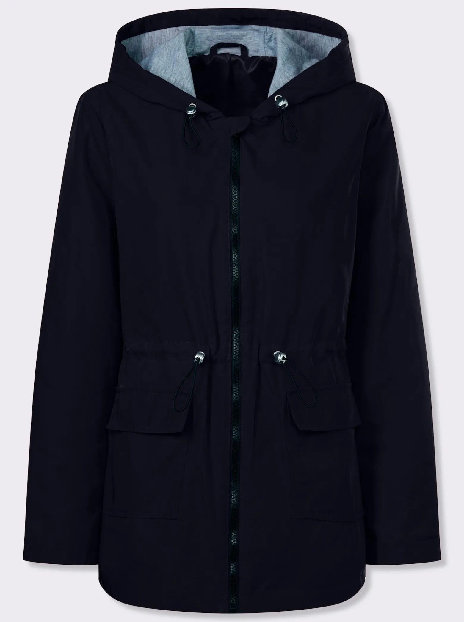 Jacke mit Tunnelzug in der Taille