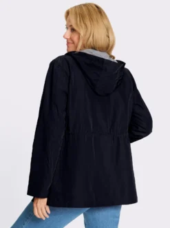 Jacke mit Tunnelzug in der Taille