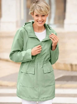Jacke mit Tunnelzug in der Taille