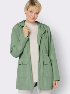 Jacke mit Tunnelzug in der Taille