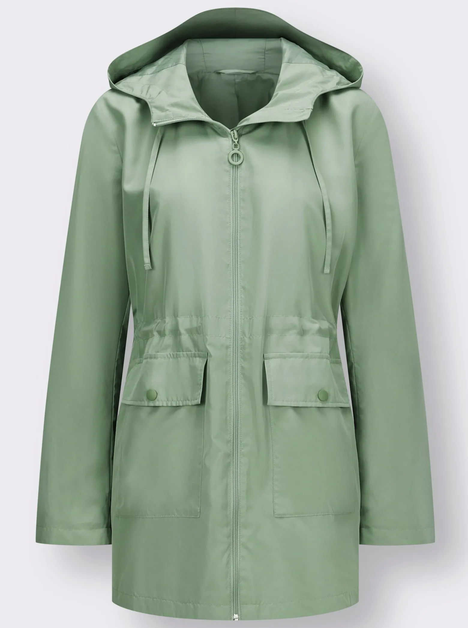 Jacke mit Tunnelzug in der Taille