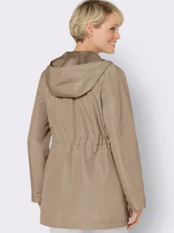 Jacke mit Tunnelzug in der Taille
