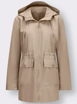 Jacke mit Tunnelzug in der Taille