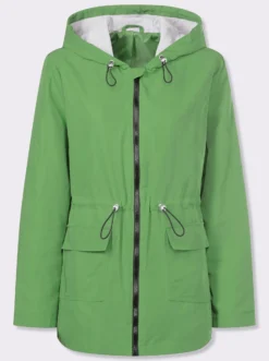 Jacke mit Tunnelzug in der Taille