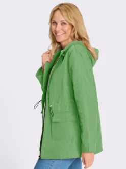 Jacke mit Tunnelzug in der Taille