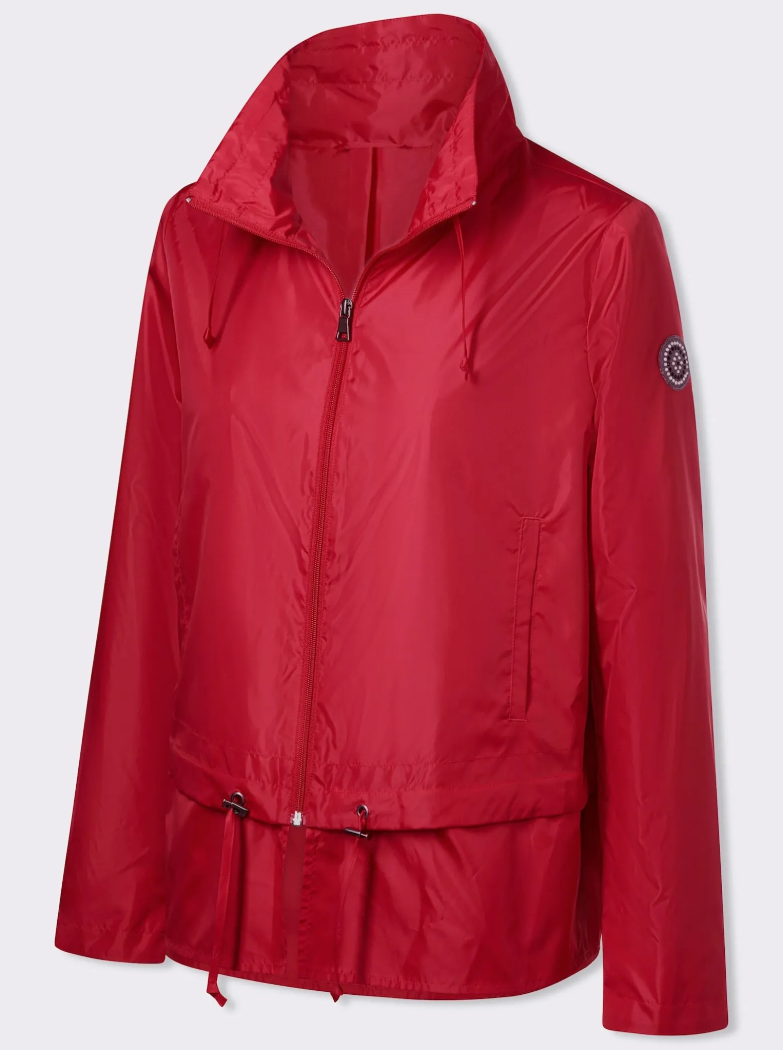 Jacke mit verstellbaren Tunnelzügen